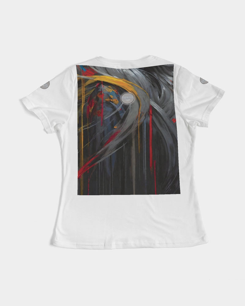 This is part three of a three part collection Women's All-Over Print Tee