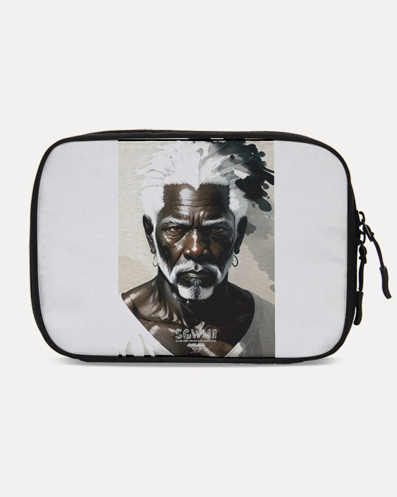 Black silver grey brother Large Travel Organizer