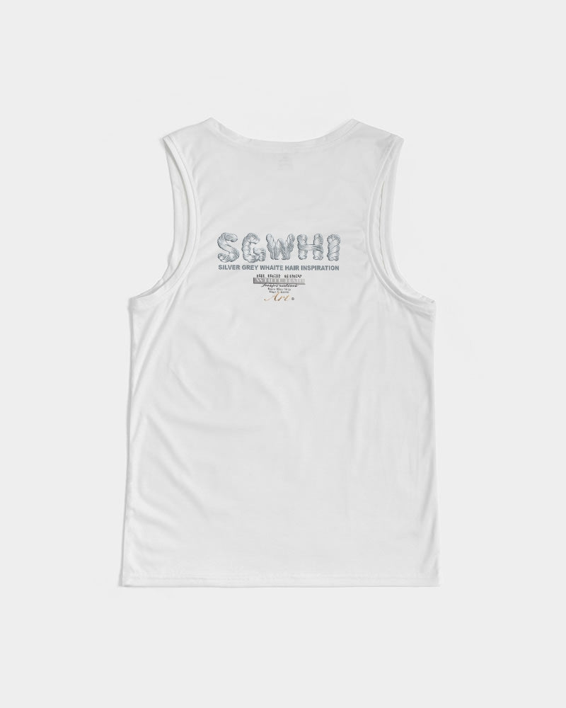 Black silver grey brother Men's All-Over Print Sport Tank