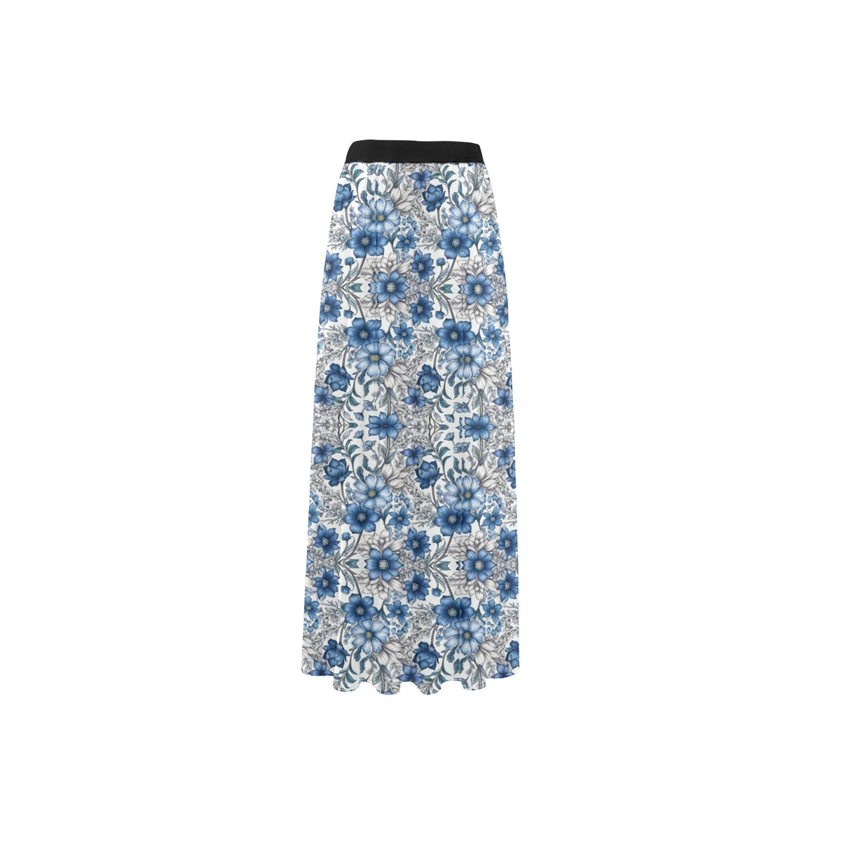 Women's High Slit Long Beach Dress (S40)