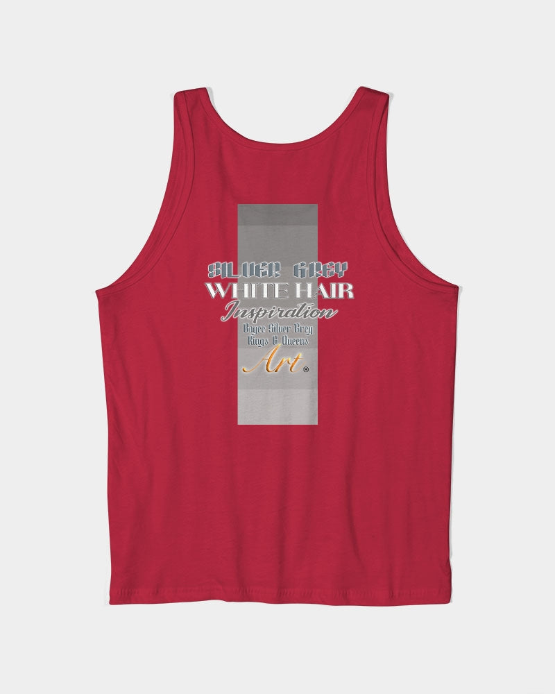 Silverfox flower Unisex Jersey Tank | Bella + Canvas