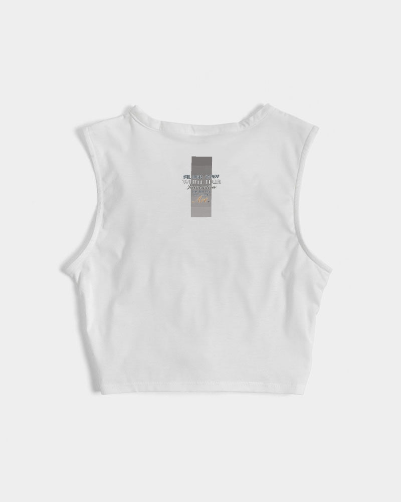Black sister time to shine Women's All-Over Print Twist-Front Tank