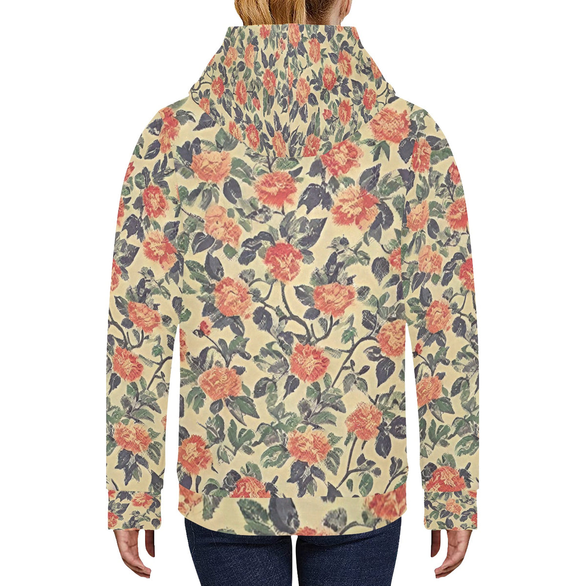 Women's Long Sleeve Fleece Hoodie new