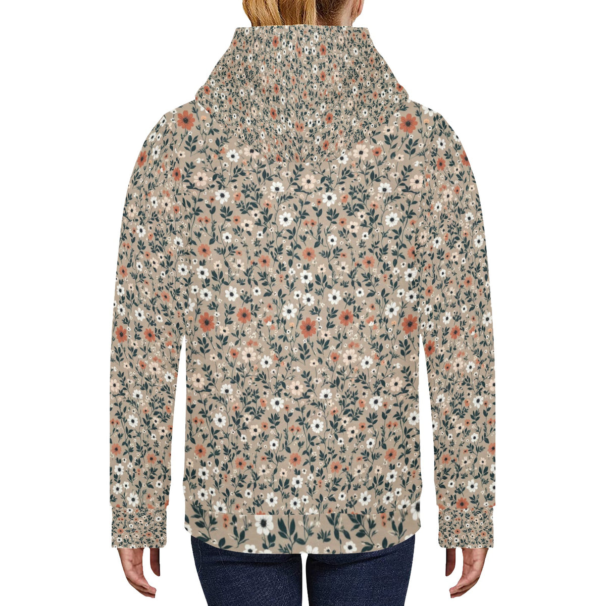 Women's Long Sleeve Fleece Hoodie new