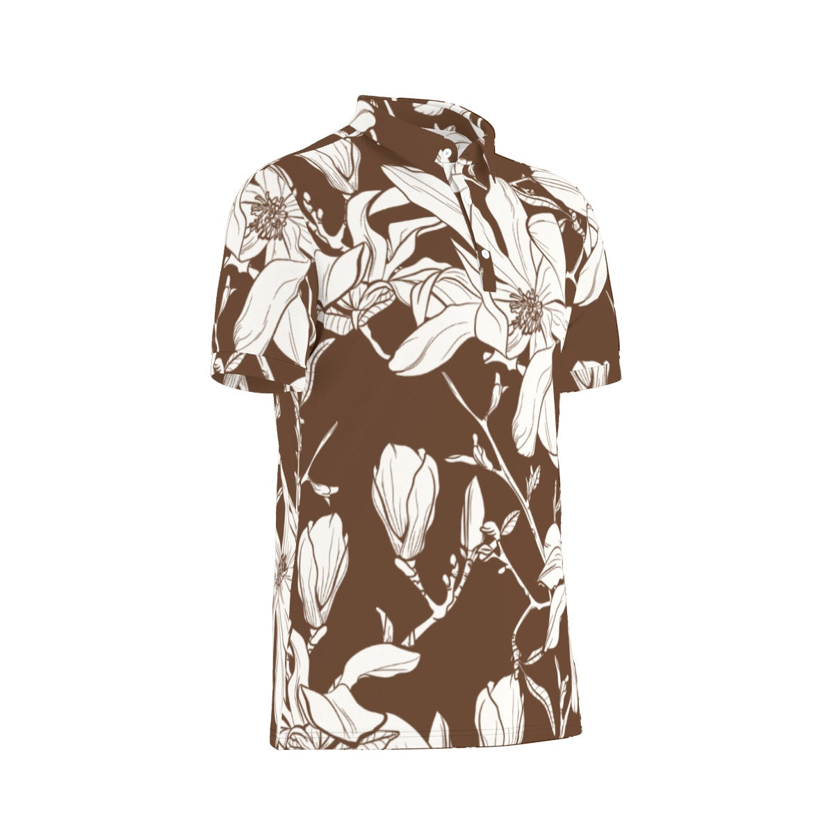 All-Over Print Men's Stretch Polo Shirt