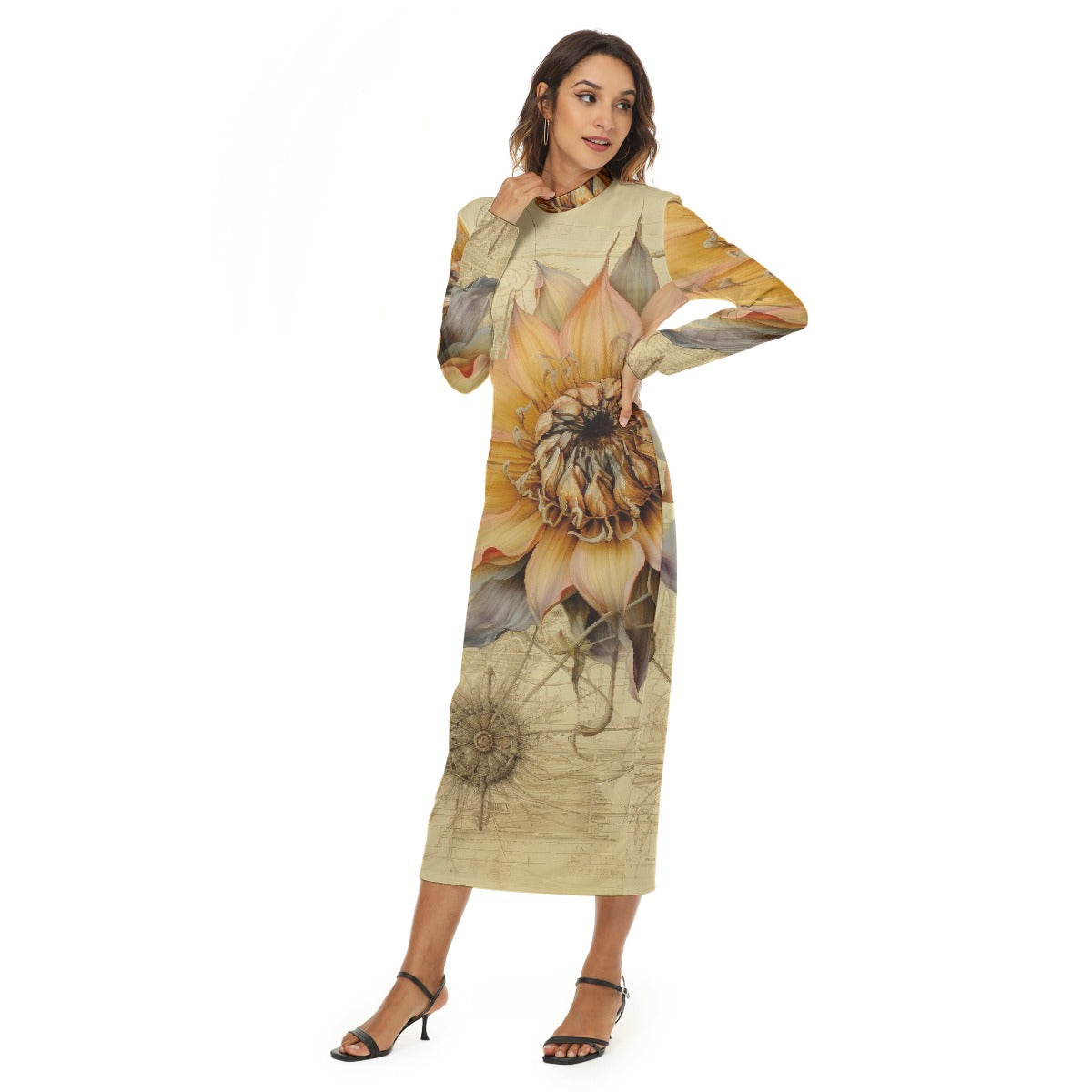 All-Over Print Women's Hip Dress