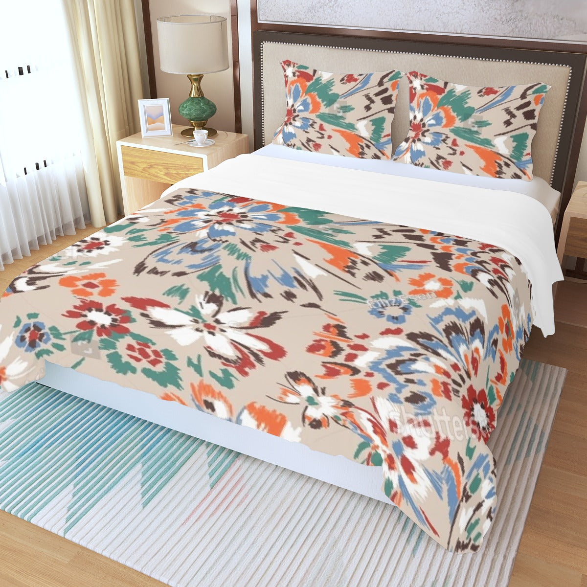 Three Piece Duvet Bedding Set