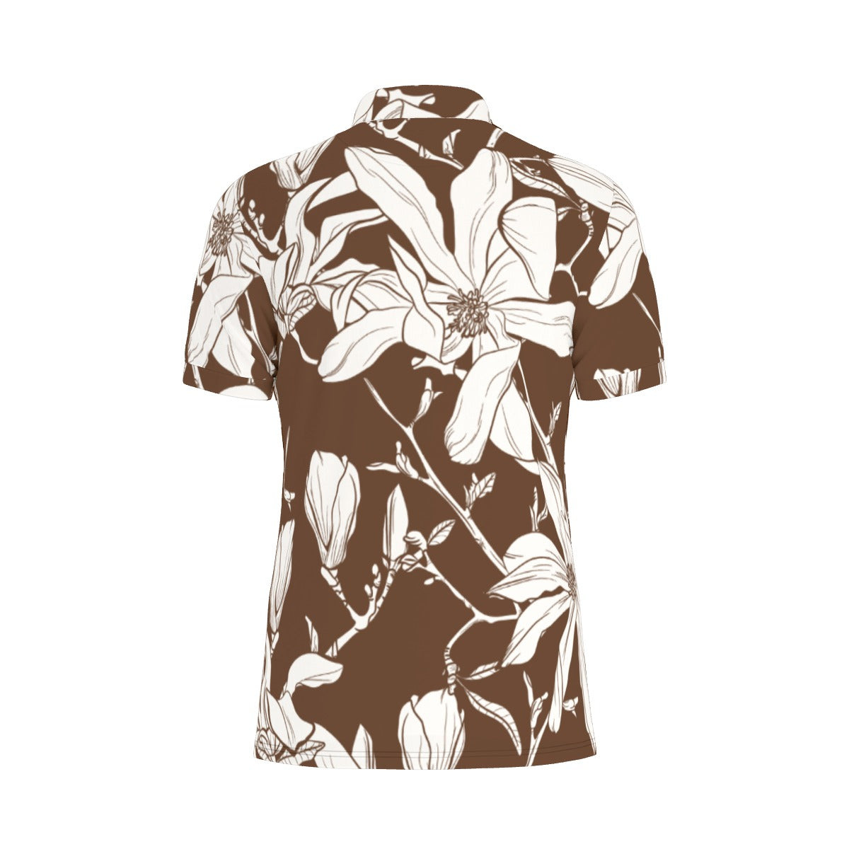 All-Over Print Men's Stretch Polo Shirt
