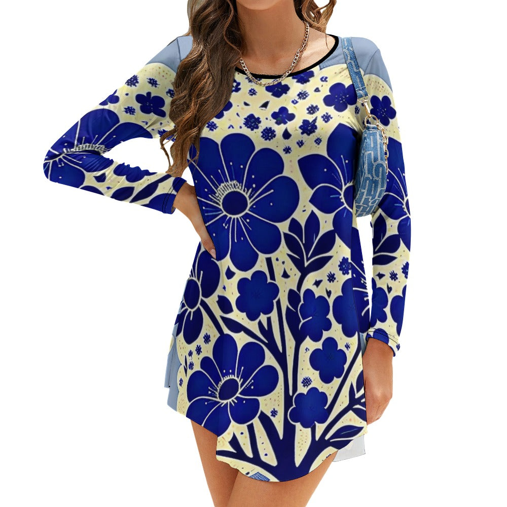 Long-sleeved dress