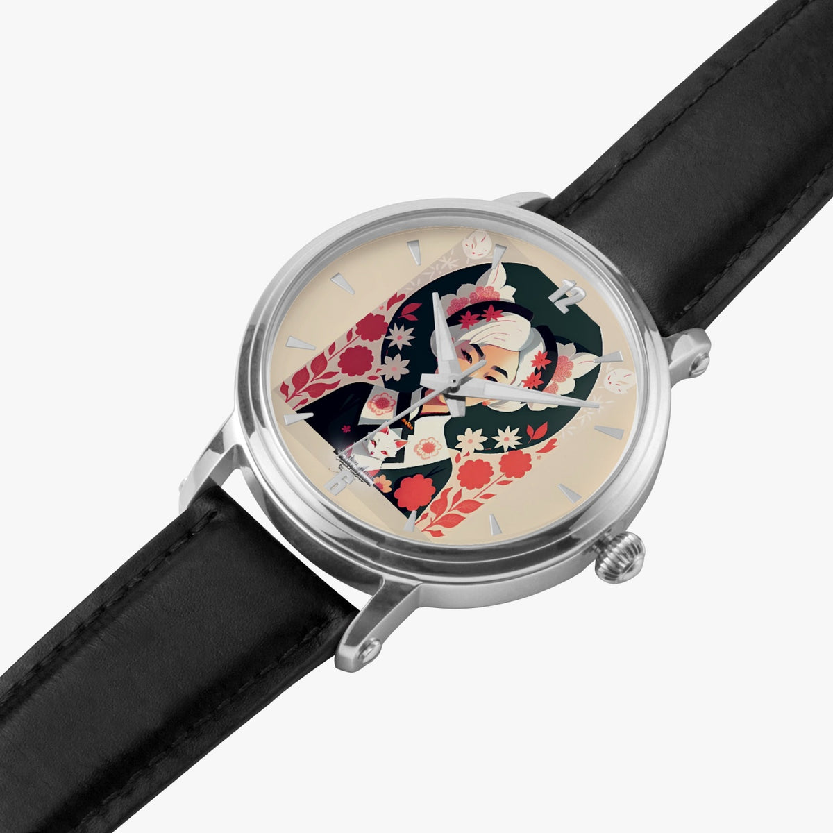 Asian Silverfox 46mm Unisex Automatic Watch (Silver)
