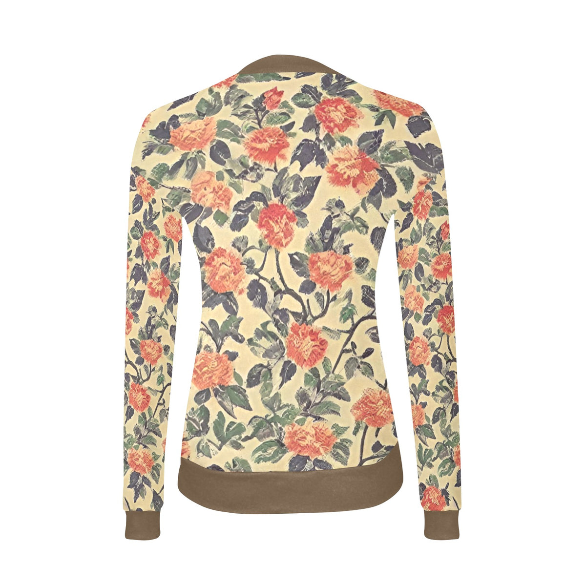 Women's All Over Print V-Neck Sweater(ModelH48)