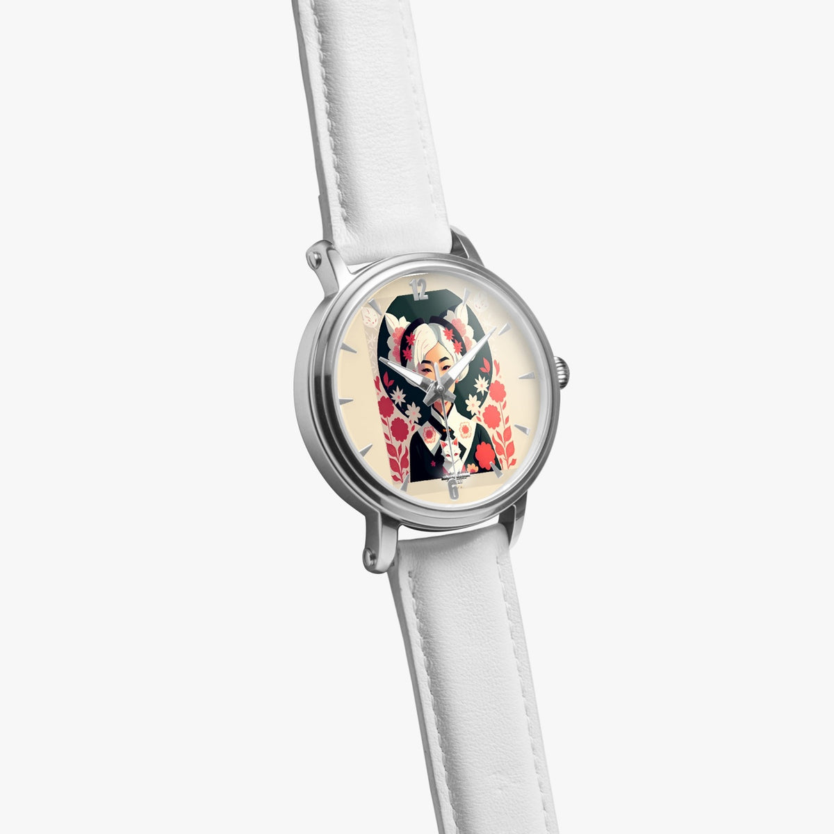 Asian Silverfox 46mm Unisex Automatic Watch (Silver)
