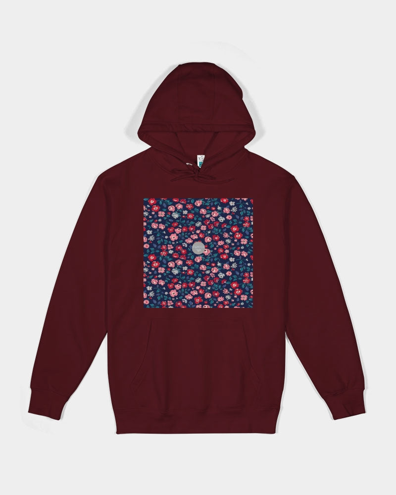 Midnight blue pretty glance.  Unisex Premium Pullover Hoodie | Lane Seven