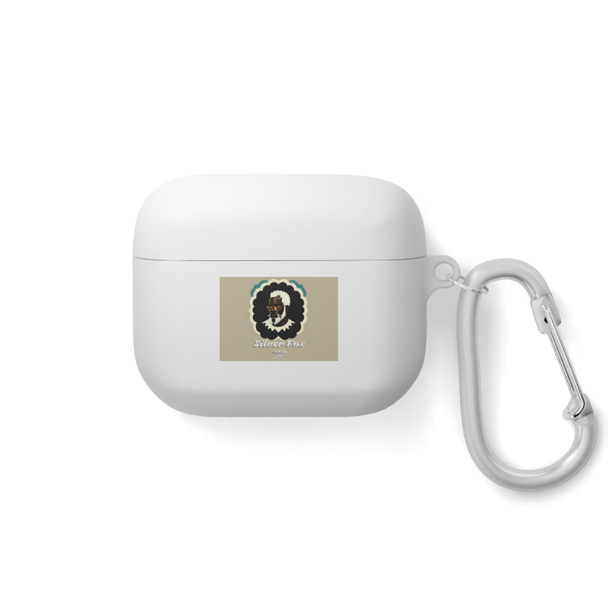 Black gentleman Silverfox AirPods and AirPods Pro Case Cover