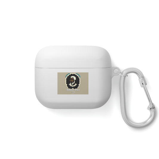Black gentleman Silverfox AirPods and AirPods Pro Case Cover