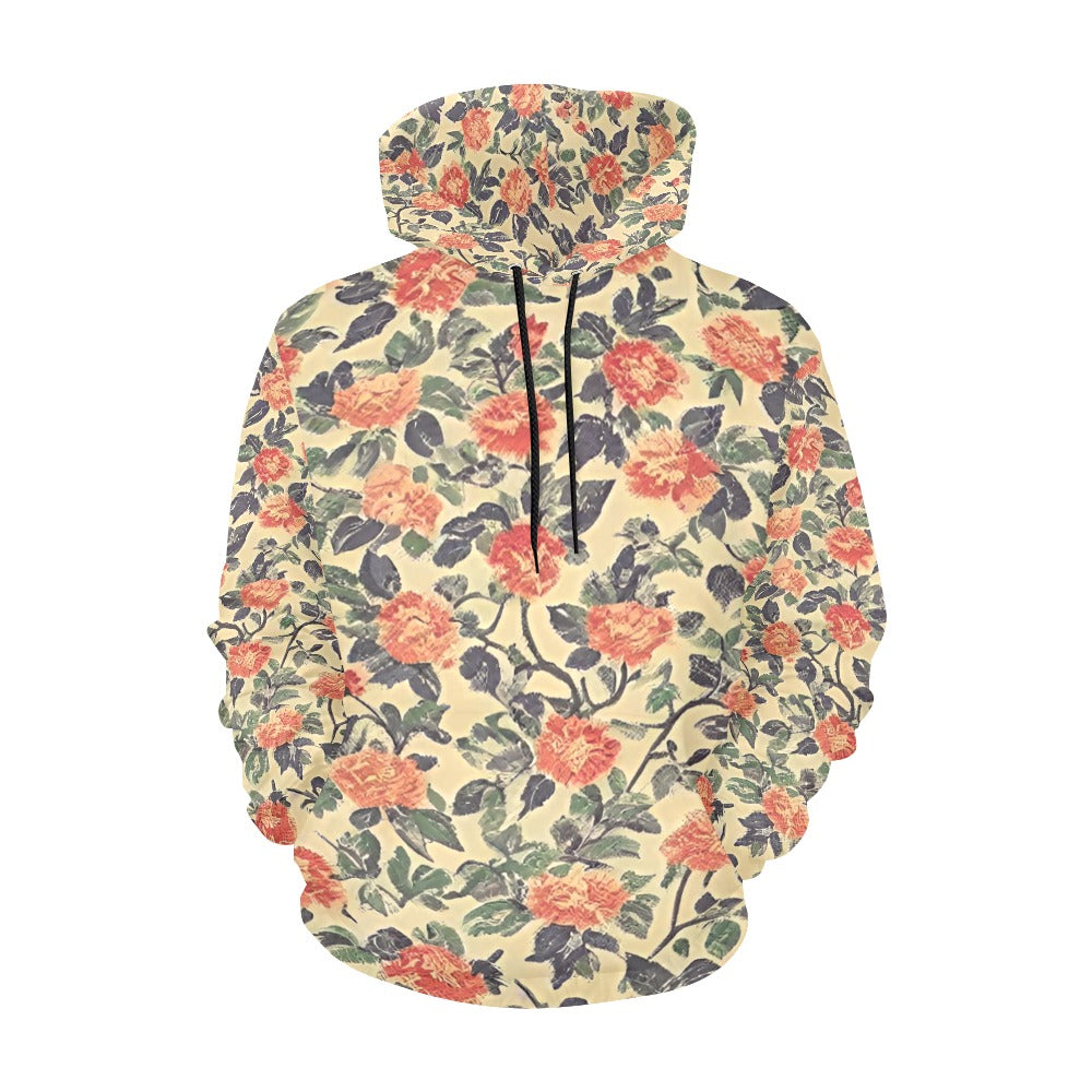 Women's All Over Print Hoodie (Model H13)