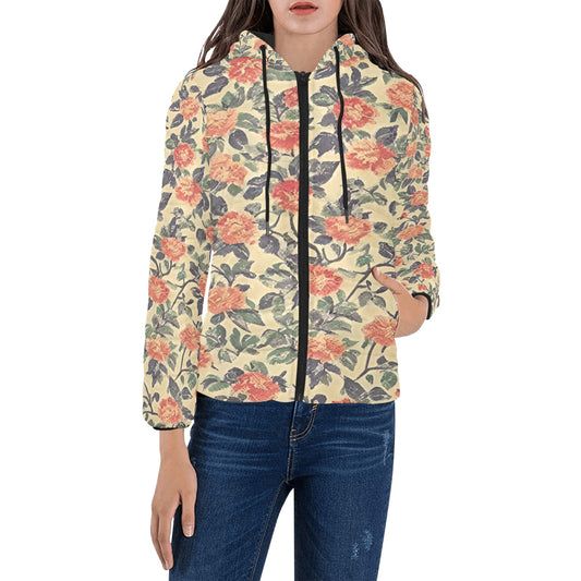 Women's Padded Hooded Jacket (H46)