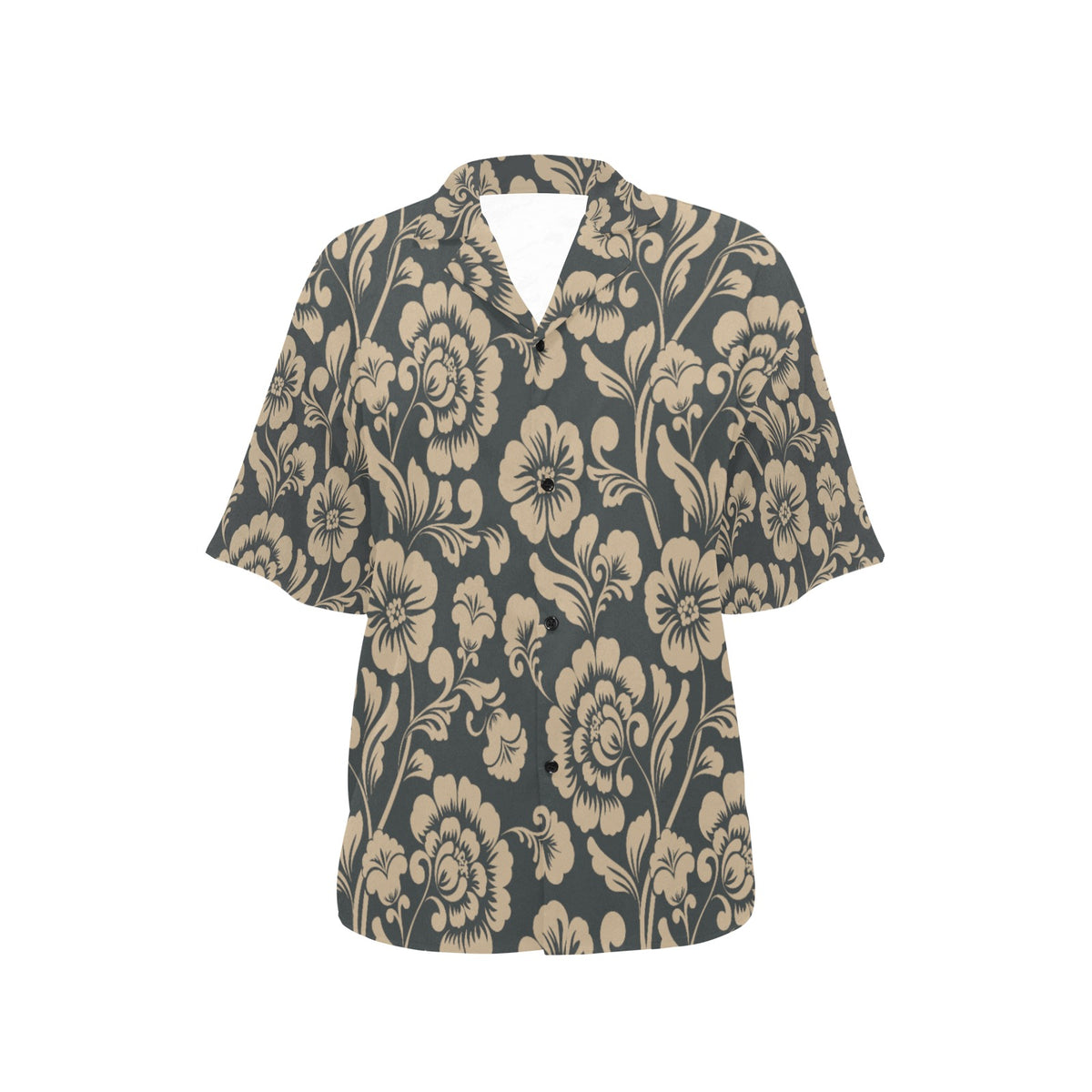 All Over Print Hawaiian Shirt for Women (T58)