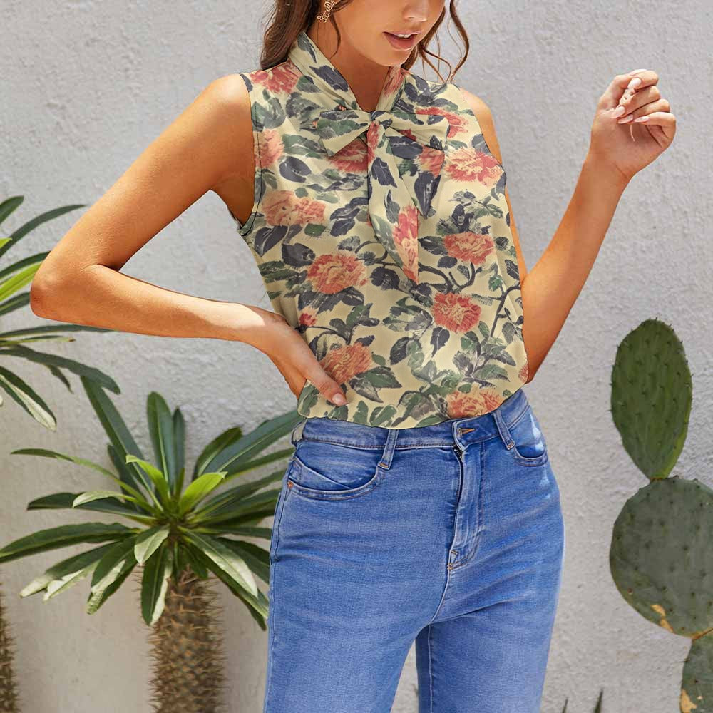 Summer Ladies Sleeveless Top