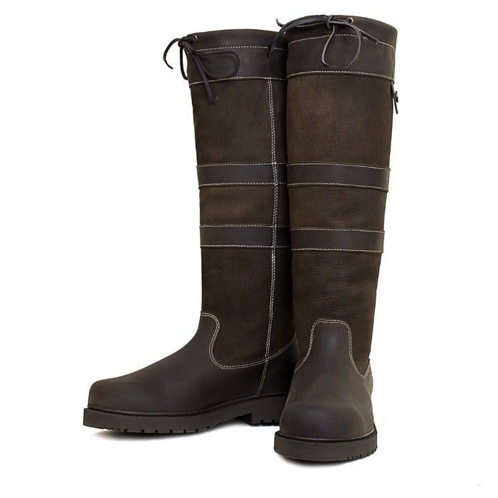 Dakota Waterproof Country Boots - Brown - Standard Calf and Wide Calf