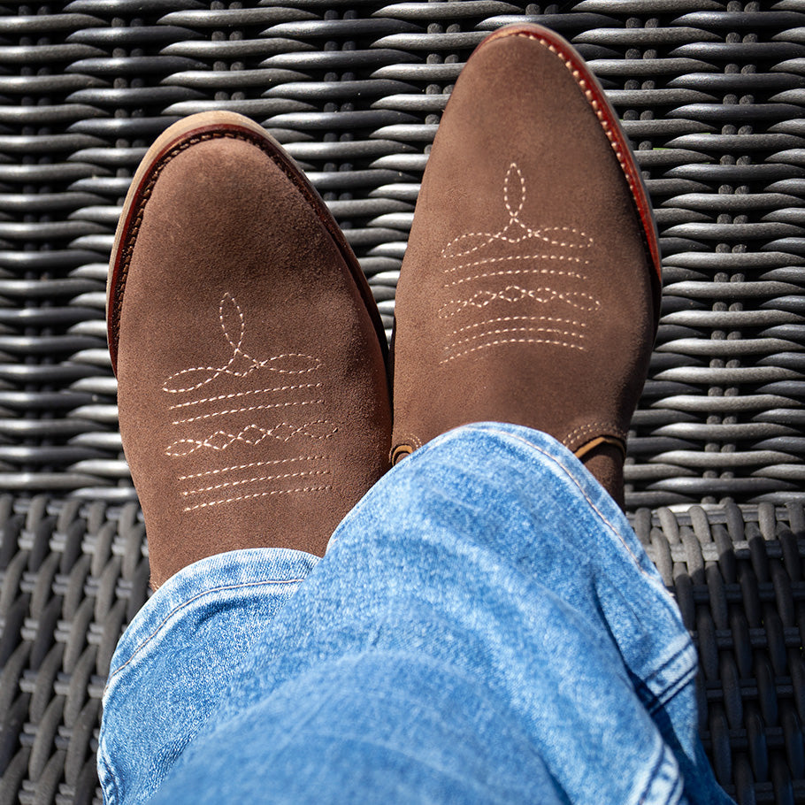 Dixie Cowboy Boots - Brown