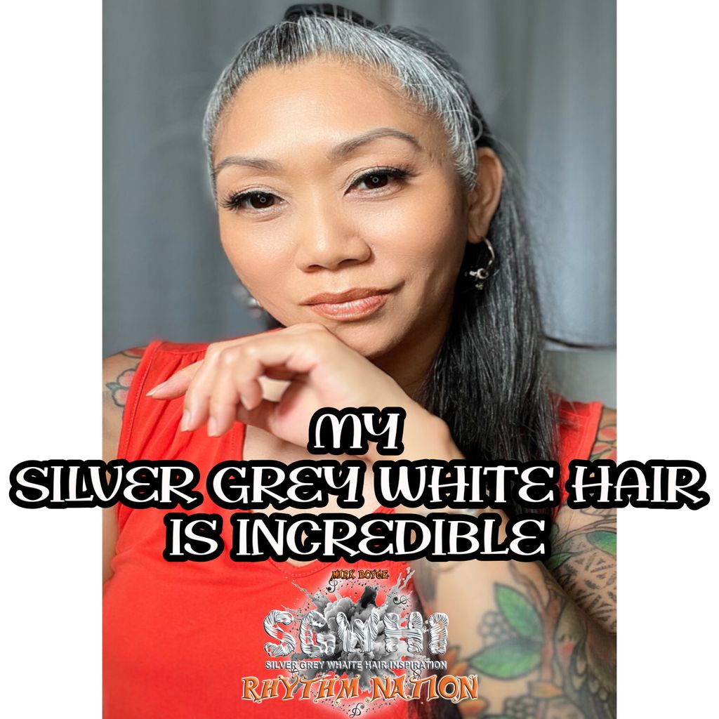 My Silver Grey White Hair is IncredibleR&B] wav