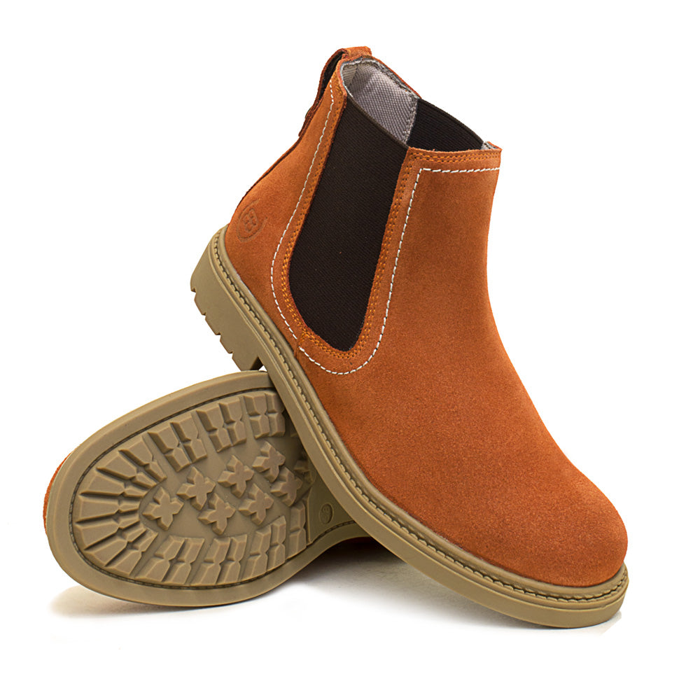 Toddy Short Boot - Burnt Orange