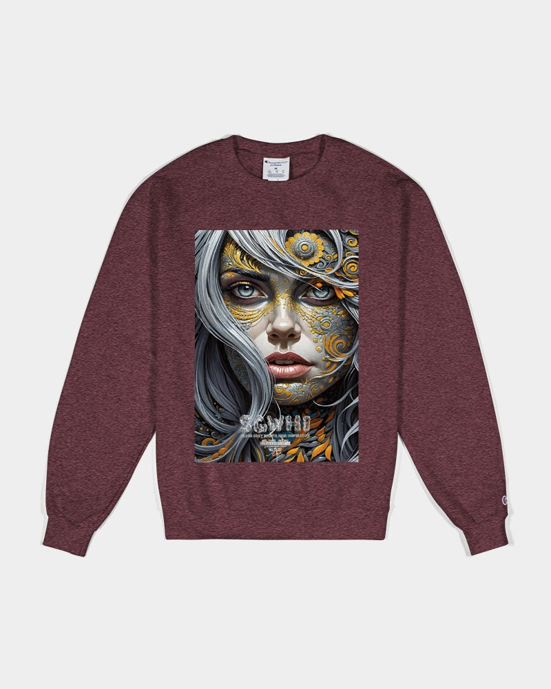 Sweet Silver Yellow Flower Grey Hair sister.[Part three] Unisex Sweatshirt | Champion