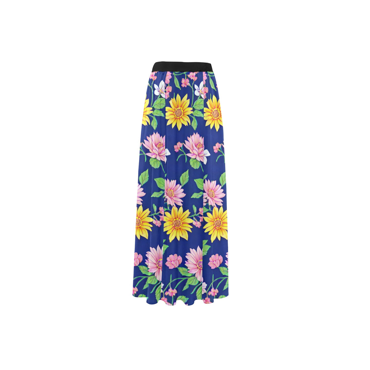 Women's High Slit Long Beach Dress (S40)