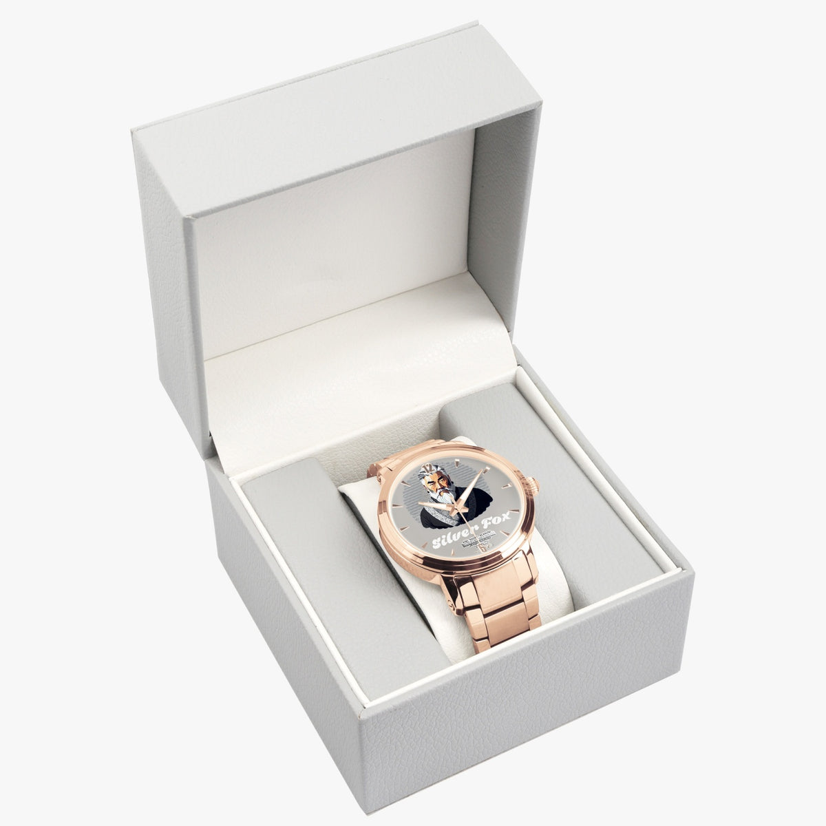 Silverfox gentlemen Steel Strap Automatic Watch (With Indicators)