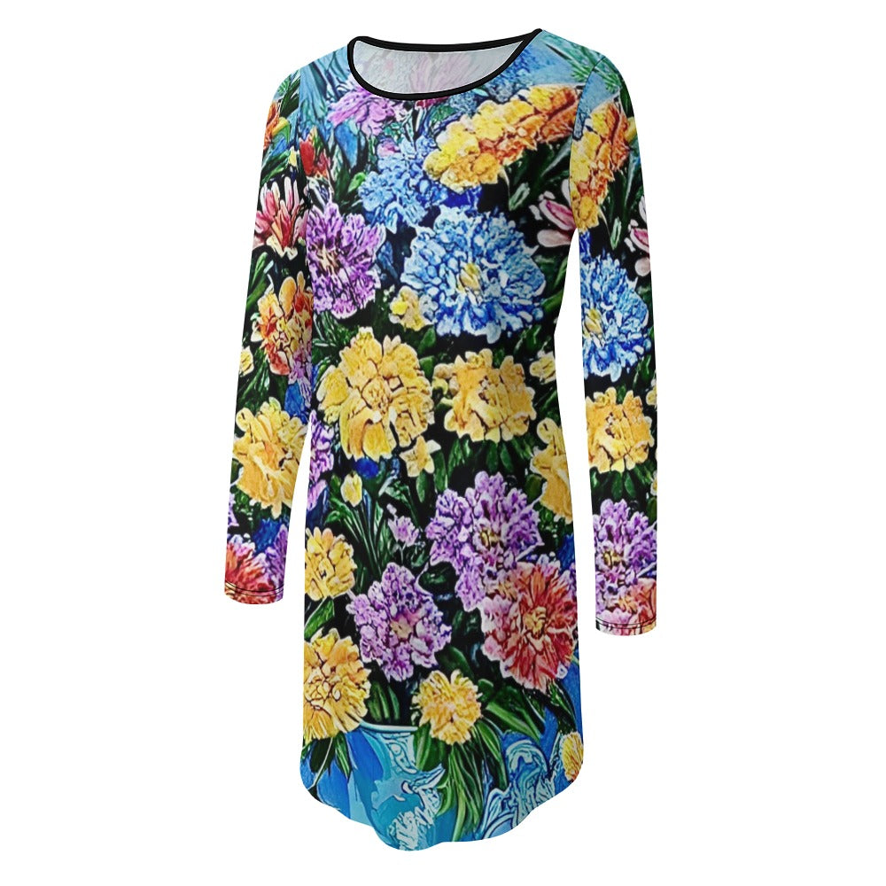 Long-sleeved dress