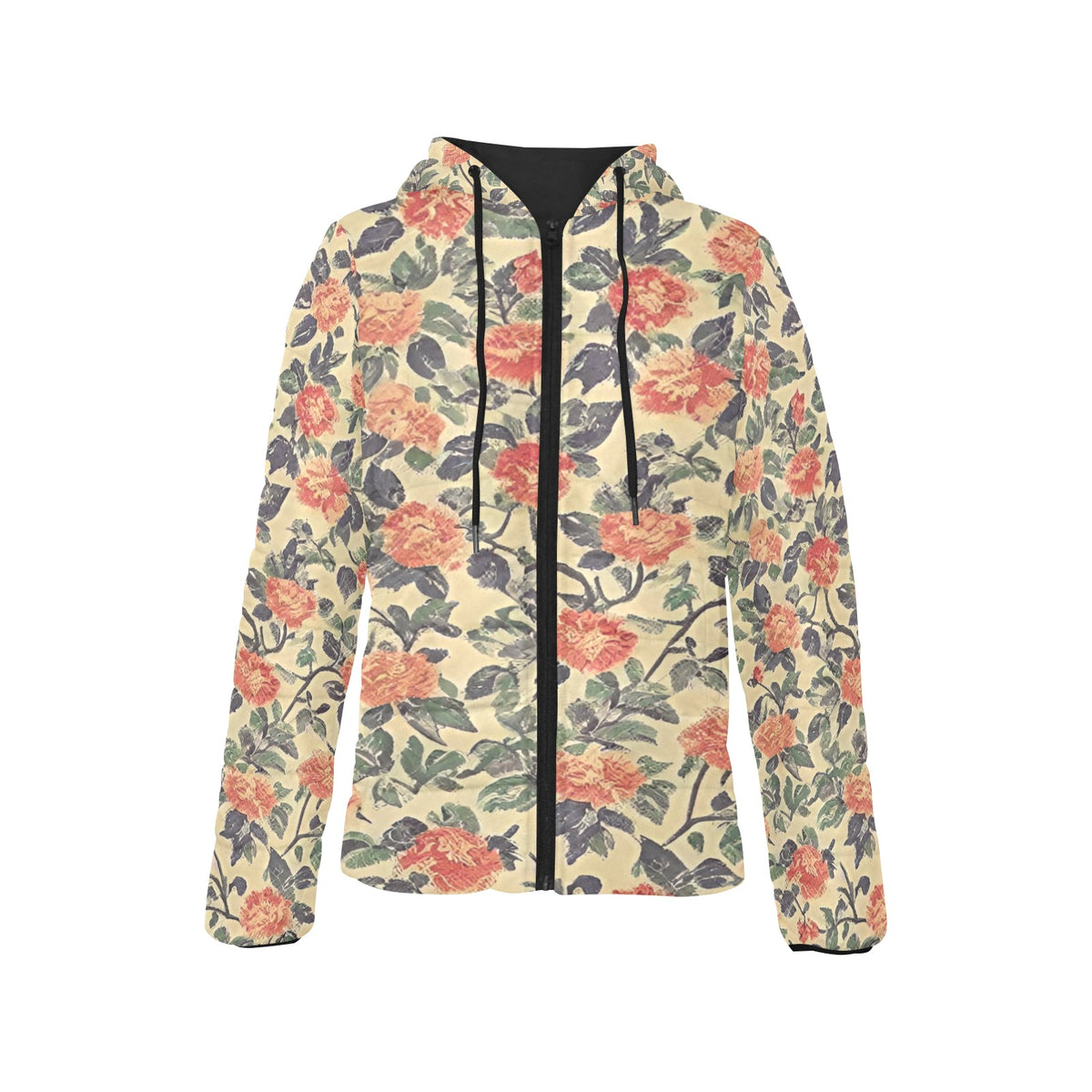Women's Padded Hooded Jacket (H46)