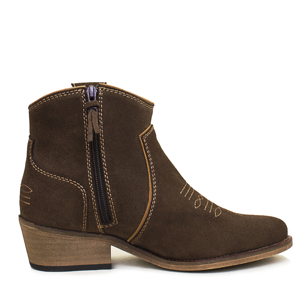 Dixie Cowboy Boots - Brown