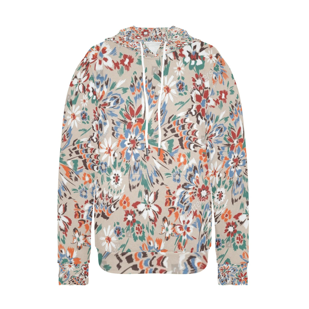 Women's Long Sleeve Fleece Hoodie new