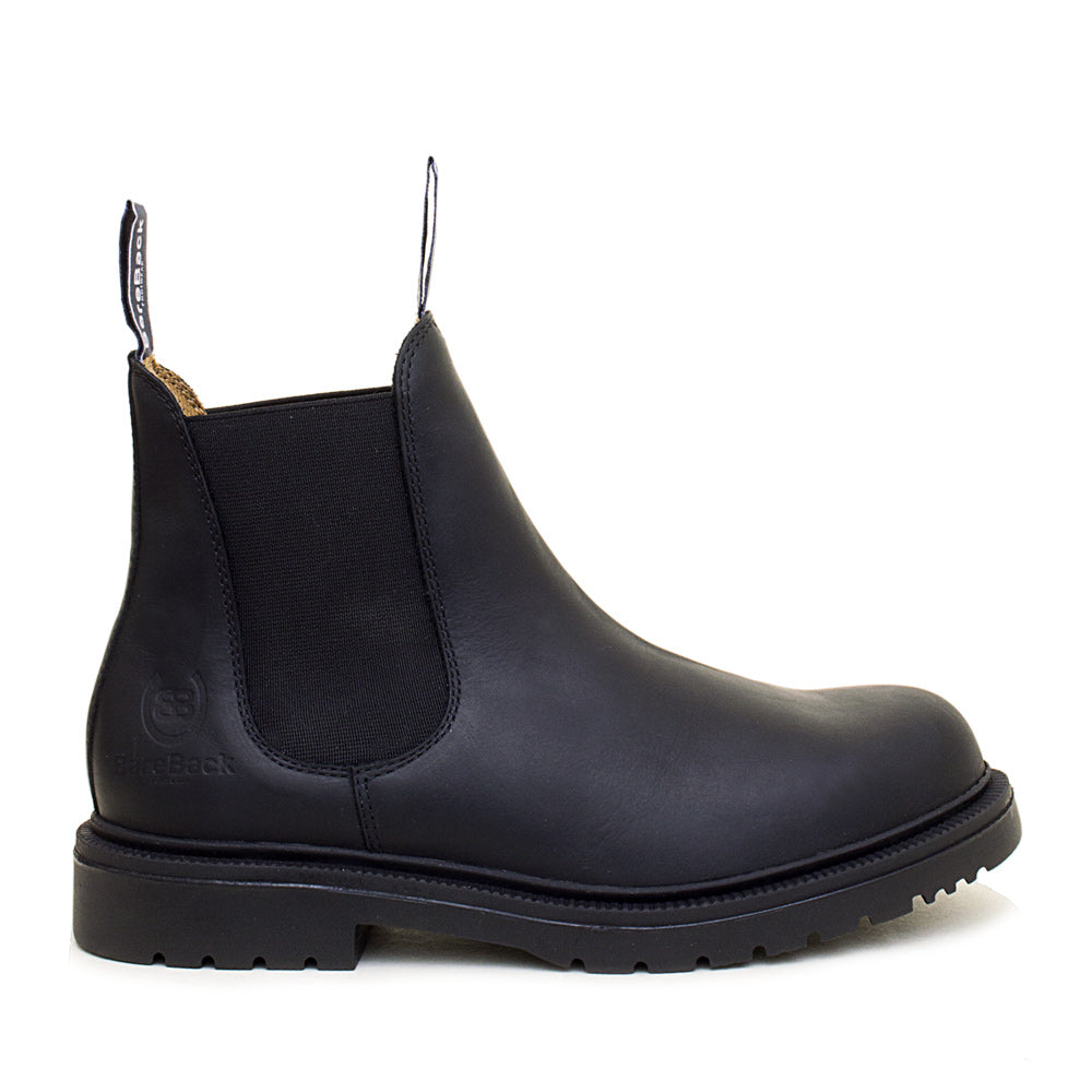 Detroit Steel Toe Cap Work Boots -  Black