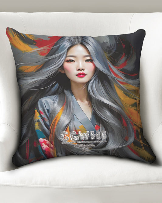 This is part three of a three part collection  Throw Pillow Case 20"x20"