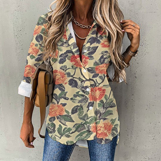 Irregular hem shirt