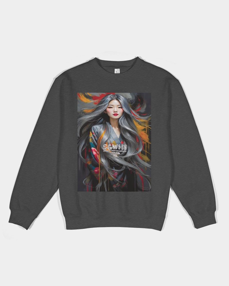 This is part three of a three part collection  Unisex Premium Crewneck Sweatshirt | Lane Seven