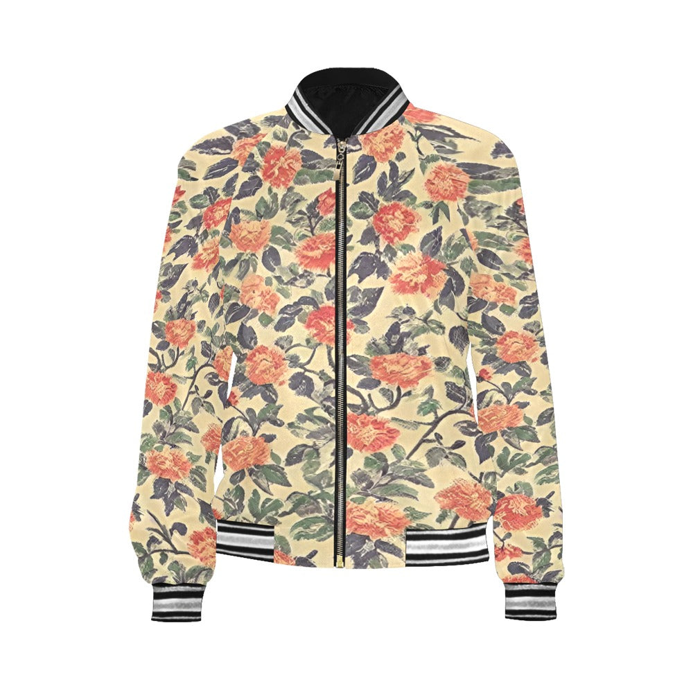 Women's Horizontal Stripes Jacket (Model H21)