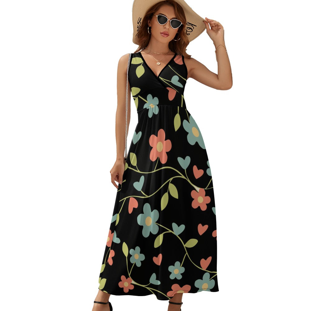 Temperament Ladies Sleeveless Dress