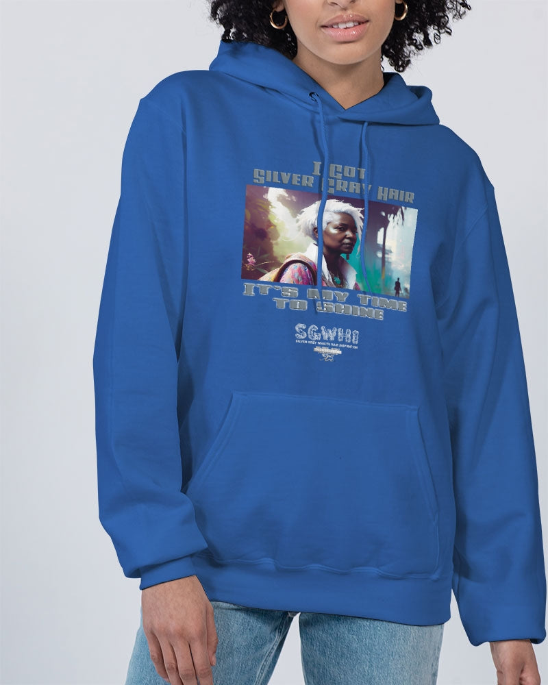 Black sister time to shine Unisex Hoodie | Champion
