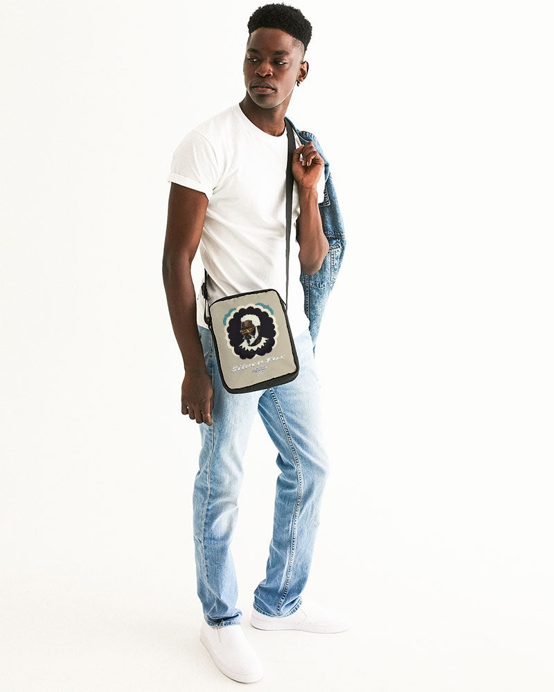 Black gentleman Silverfox Messenger Pouch