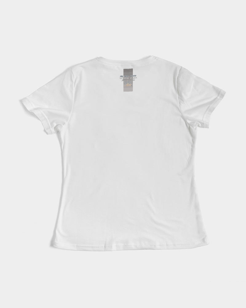 Asian sister with silver grey hair Women's All-Over Print Tee