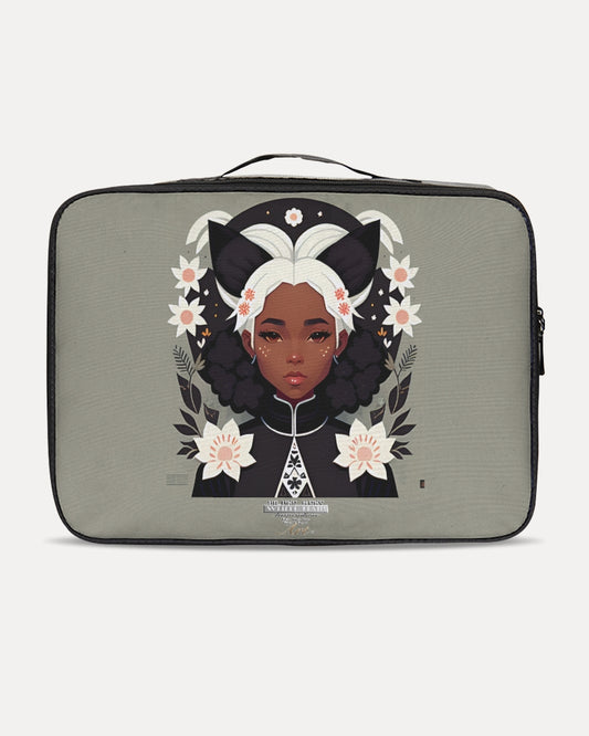 Nubian girl silver fox Jetsetter Travel Case