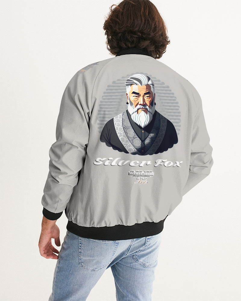 Asian Silverfox Men Men's Bomber Jacket