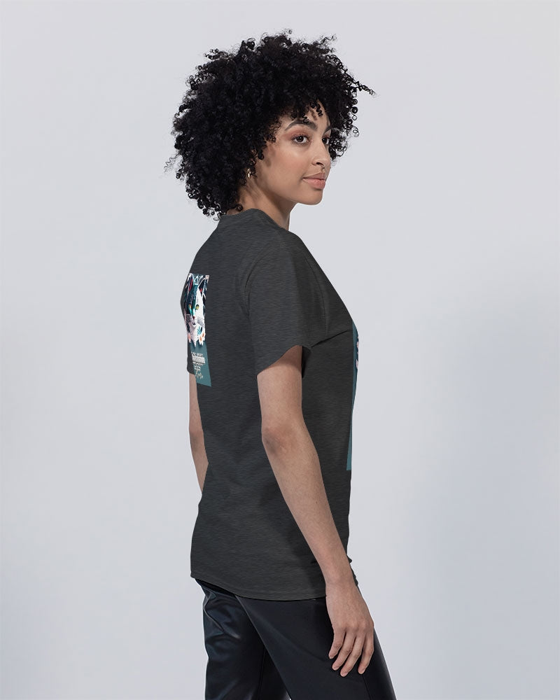 Silverfox flower Unisex Tee | Champion